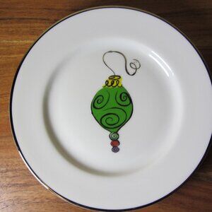 3 for $40 - fields marketplace vintage appetizer ornament plate (W5571)
